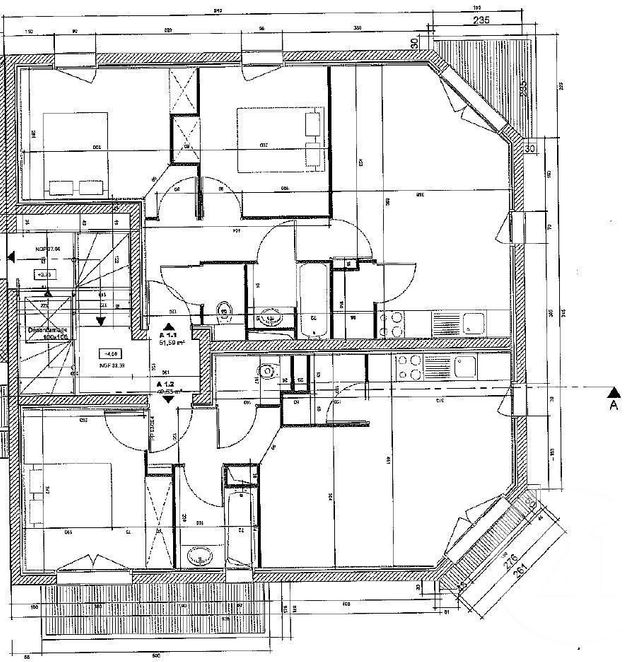 Afficher la photo en grand Appartement T4 à louer - 4 pièces - 89.83 m2 - MERIGNAC - 33 - AQUITAINE - Century 21 Talent Immobilier