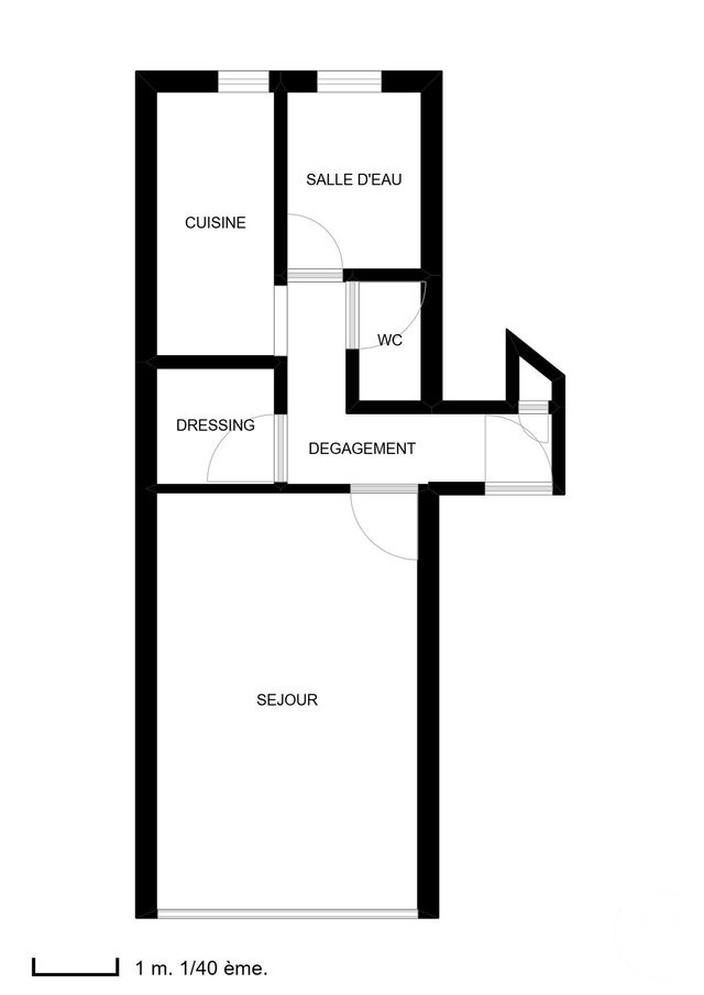 Appartement Studio à vendre - 1 pièce - 30.3 m2 - TALENCE - 33 - AQUITAINE - Century 21 Talent Immobilier