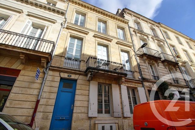 Appartement F1 à vendre - 1 pièce - 25.89 m2 - BORDEAUX - 33 - AQUITAINE - Century 21 Talent Immobilier