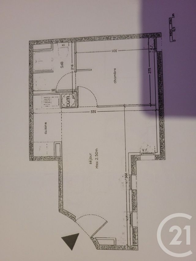 Appartement F2 à vendre - 2 pièces - 33.0 m2 - TALENCE - 33 - AQUITAINE - Century 21 Talent Immobilier