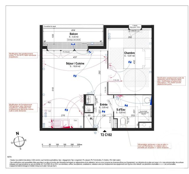 Appartement F2 à vendre - 2 pièces - 40.49 m2 - PESSAC - 33 - AQUITAINE - Century 21 Talent Immobilier