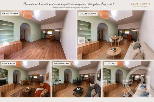 maison à louer - 3 pièces - 69.06 m2 - BORDEAUX - 33 - AQUITAINE - Century 21 Talent Immobilier